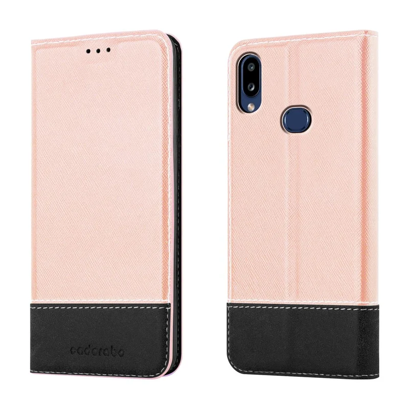 Cadorabo Hülle kompatibel mit Samsung Galaxy A10s / M01s Schutzhülle mit Magnetverschluss, Standfunktion und Kartenfach
