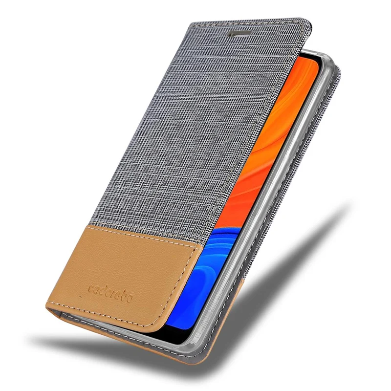 Cadorabo Hülle kompatibel mit Huawei Y6S Schutzhülle mit Magnetverschluss, Standfunktion und Kartenfach