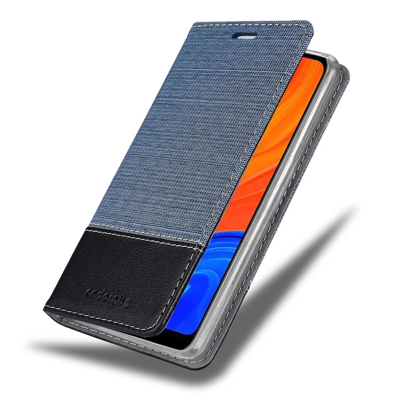Cadorabo Hülle kompatibel mit Huawei Y6S Schutzhülle mit Magnetverschluss, Standfunktion und Kartenfach