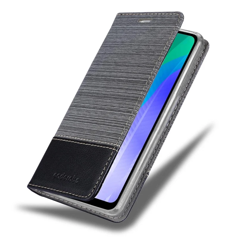 Cadorabo Hülle kompatibel mit Huawei Y6P Schutzhülle mit Magnetverschluss, Standfunktion und Kartenfach
