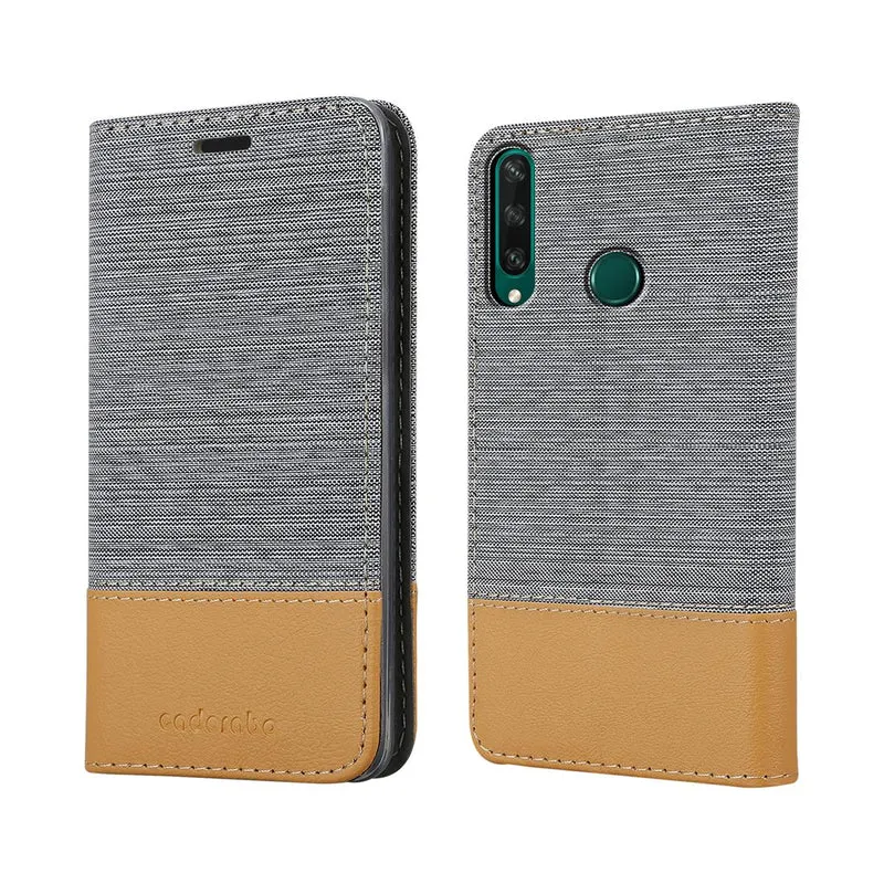 Cadorabo Hülle kompatibel mit Huawei Y6P Schutzhülle mit Magnetverschluss, Standfunktion und Kartenfach