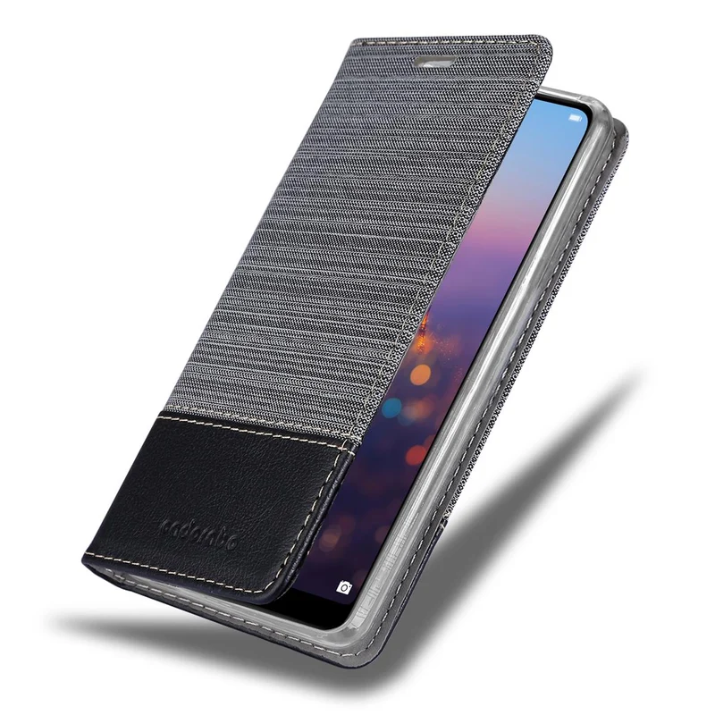 Cadorabo Hülle kompatibel mit Huawei P20 PRO / P20 PLUS Schutzhülle mit Magnetverschluss, Standfunktion und Kartenfach