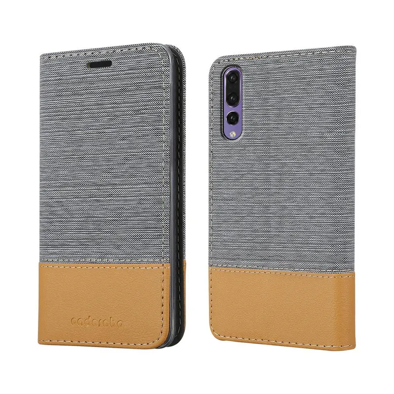 Cadorabo Hülle kompatibel mit Huawei P20 PRO / P20 PLUS Schutzhülle mit Magnetverschluss, Standfunktion und Kartenfach