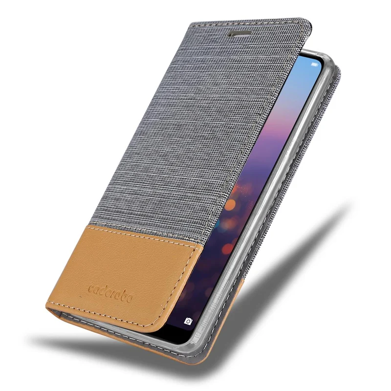 Cadorabo Hülle kompatibel mit Huawei P20 PRO / P20 PLUS Schutzhülle mit Magnetverschluss, Standfunktion und Kartenfach