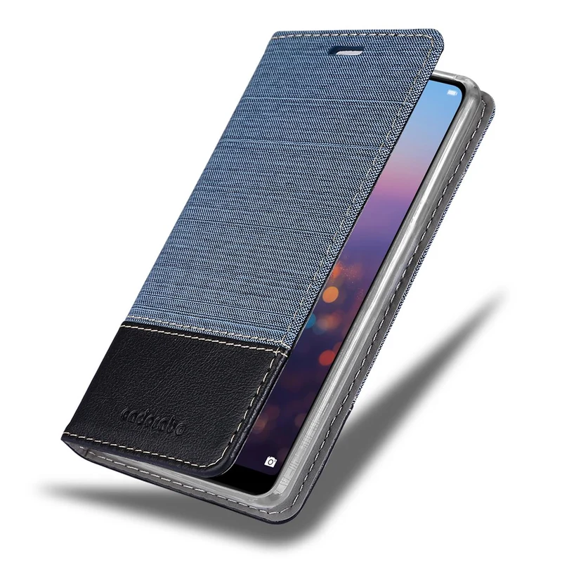 Cadorabo Hülle kompatibel mit Huawei P20 PRO / P20 PLUS Schutzhülle mit Magnetverschluss, Standfunktion und Kartenfach
