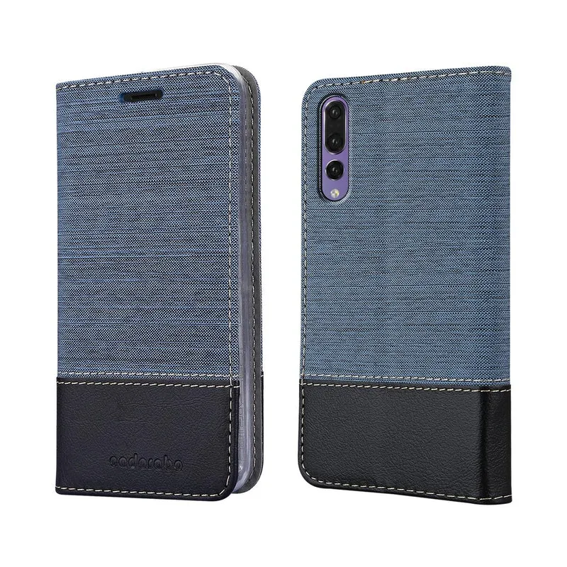 Cadorabo Hülle kompatibel mit Huawei P20 PRO / P20 PLUS Schutzhülle mit Magnetverschluss, Standfunktion und Kartenfach