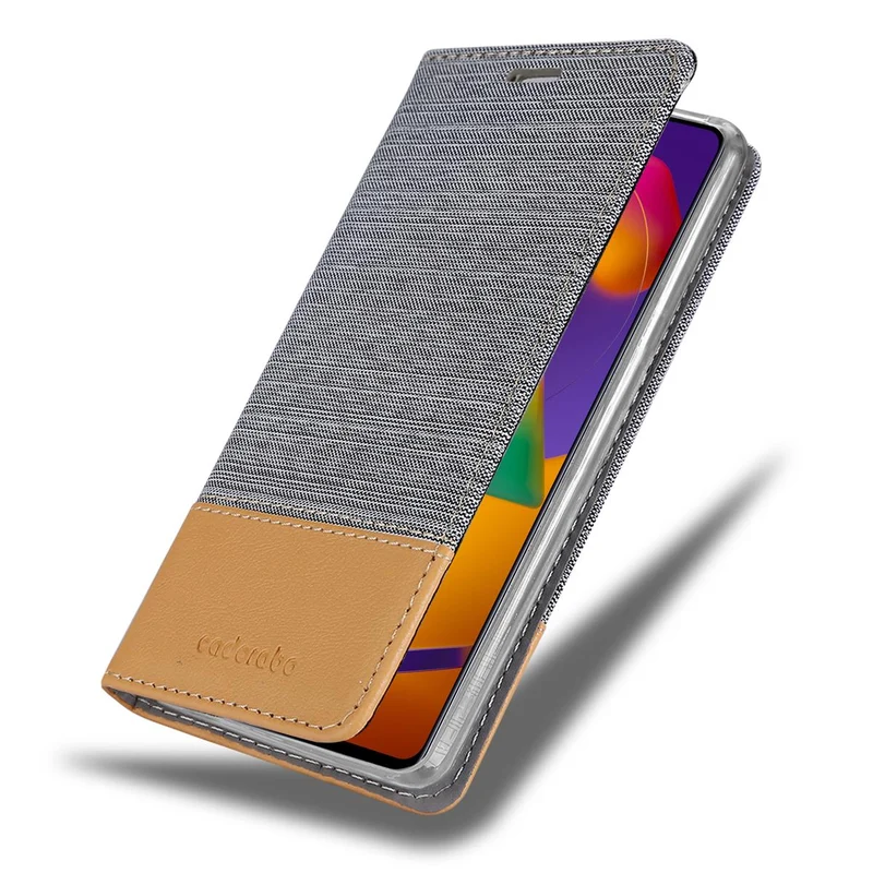 Cadorabo Hülle kompatibel mit Samsung Galaxy M31s Schutzhülle mit Magnetverschluss, Standfunktion und Kartenfach
