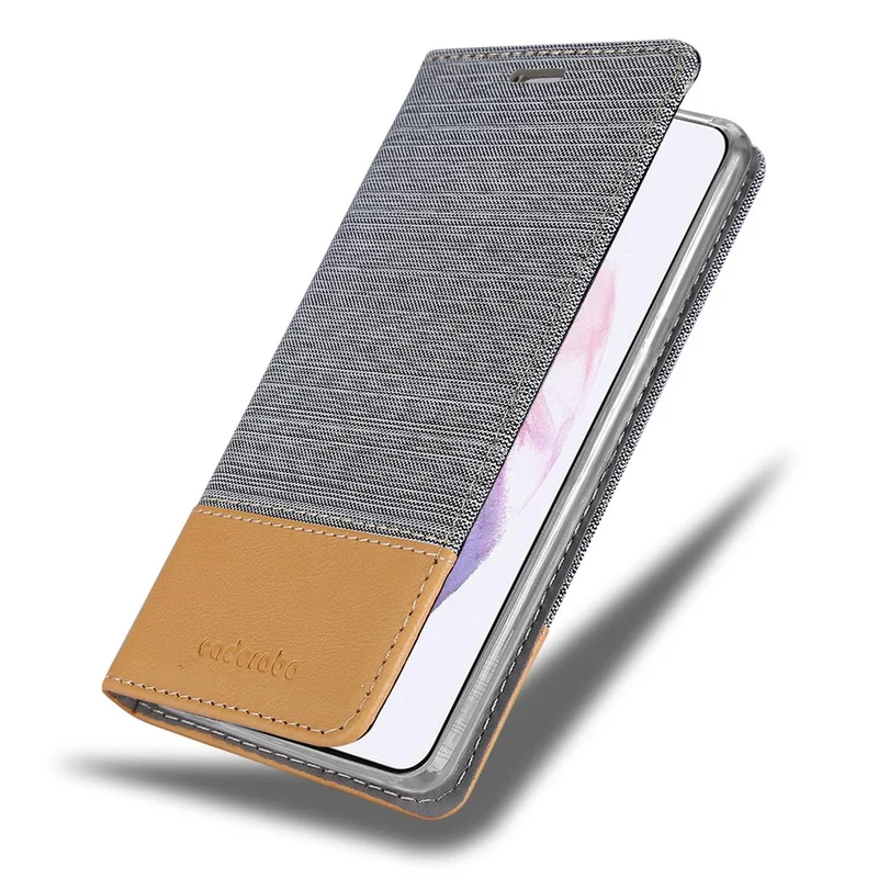 Cadorabo Hülle kompatibel mit Samsung Galaxy S21 PLUS Schutzhülle mit Magnetverschluss, Standfunktion und Kartenfach