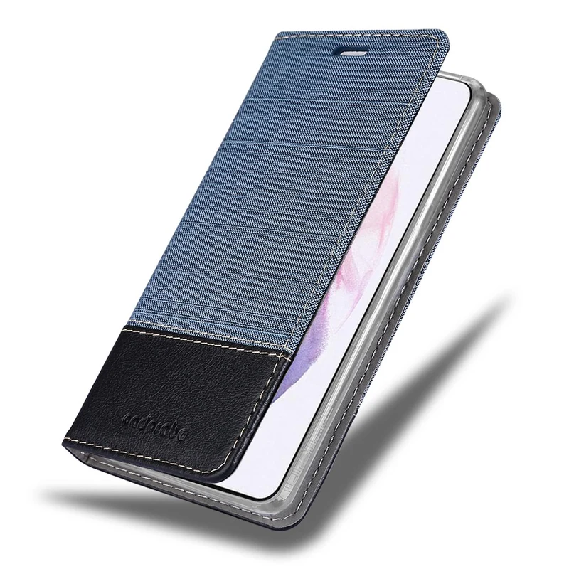 Cadorabo Hülle kompatibel mit Samsung Galaxy S21 PLUS Schutzhülle mit Magnetverschluss, Standfunktion und Kartenfach