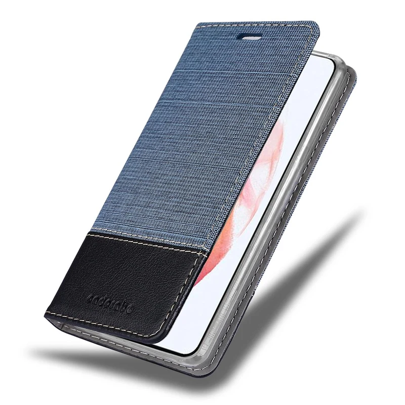 Cadorabo Hülle kompatibel mit Samsung Galaxy S21 5G Schutzhülle mit Magnetverschluss, Standfunktion und Kartenfach