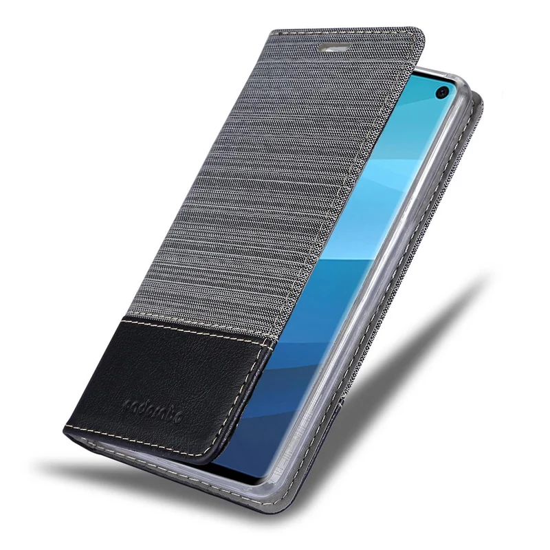 Cadorabo Hülle kompatibel mit Samsung Galaxy S10 5G Schutzhülle mit Magnetverschluss, Standfunktion und Kartenfach