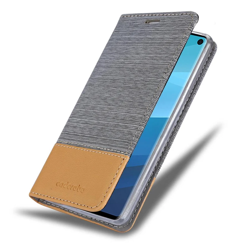 Cadorabo Hülle kompatibel mit Samsung Galaxy S10 5G Schutzhülle mit Magnetverschluss, Standfunktion und Kartenfach