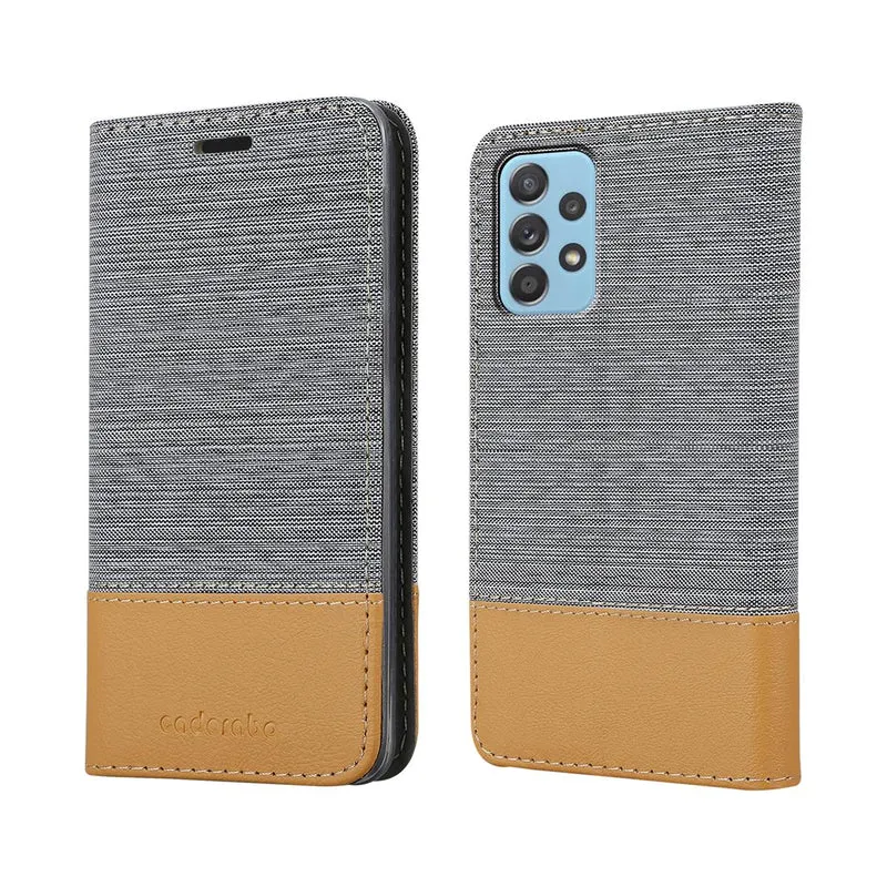 Cadorabo Hülle kompatibel mit Samsung Galaxy A52 (4G / 5G) / A52s Schutzhülle mit Magnetverschluss, Standfunktion und Kartenfach