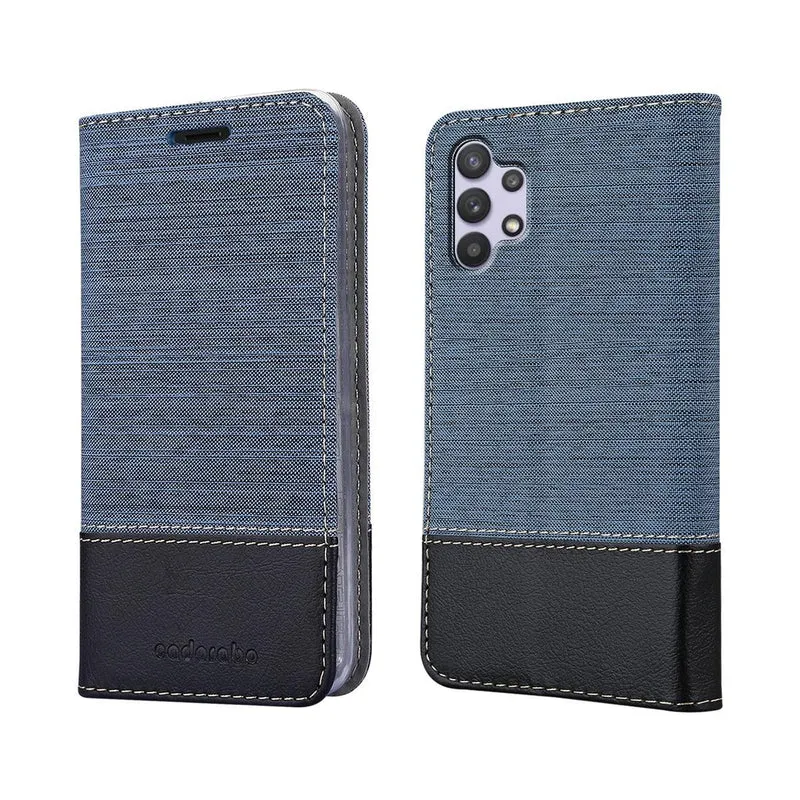 Cadorabo Hülle kompatibel mit Samsung Galaxy A32 5G Schutzhülle mit Magnetverschluss, Standfunktion und Kartenfach