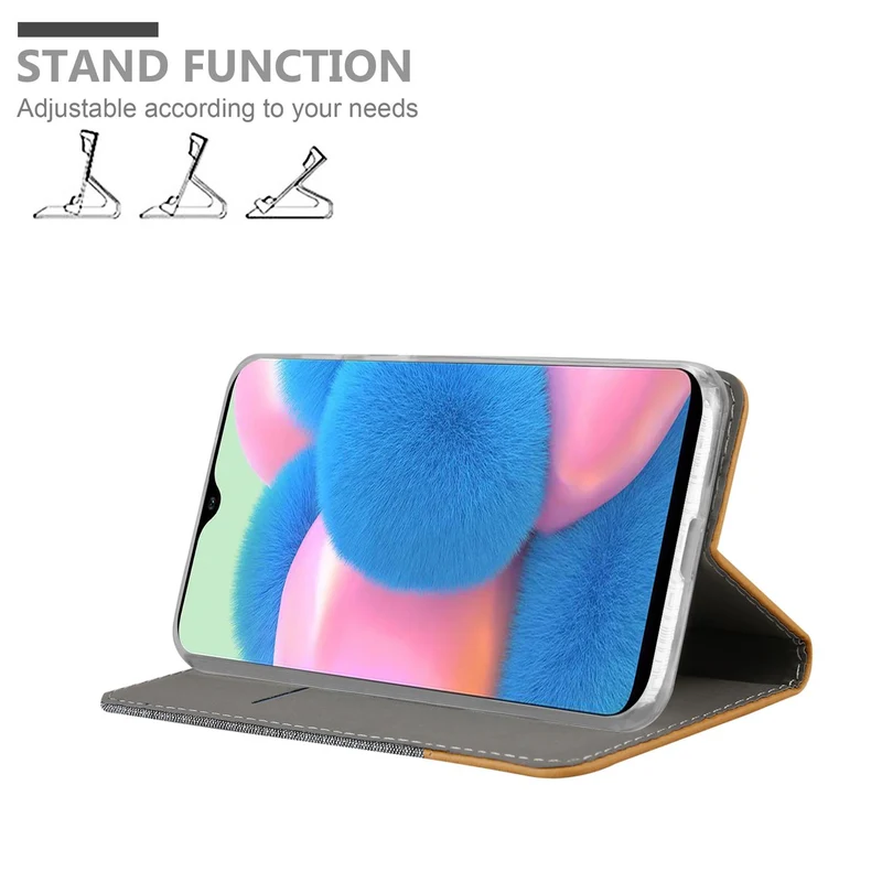 Cadorabo Hülle kompatibel mit Samsung Galaxy A50 4G / A50s / A30s Schutzhülle mit Magnetverschluss, Standfunktion und Kartenfach