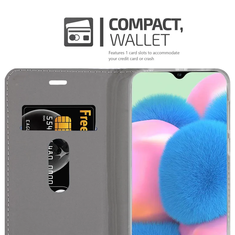 Cadorabo Hülle kompatibel mit Samsung Galaxy A50 4G / A50s / A30s Schutzhülle mit Magnetverschluss, Standfunktion und Kartenfach