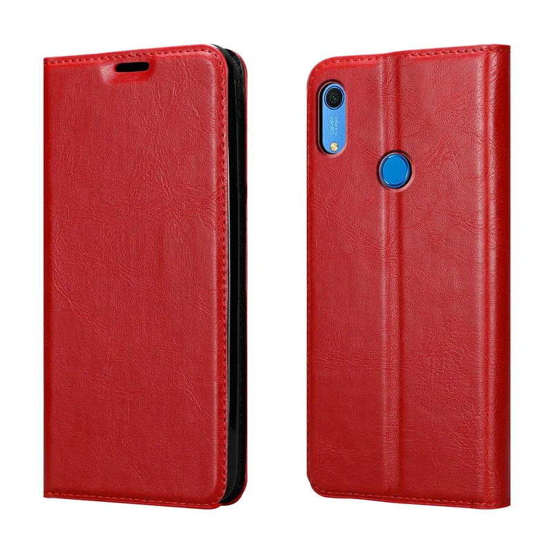 Cadorabo Hülle kompatibel mit Huawei Y6S Schutzhülle mit Magnetverschluss, Standfunktion und Kartenfach