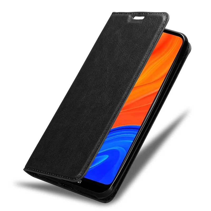 Cadorabo Hülle kompatibel mit Huawei Y6S Schutzhülle mit Magnetverschluss, Standfunktion und Kartenfach