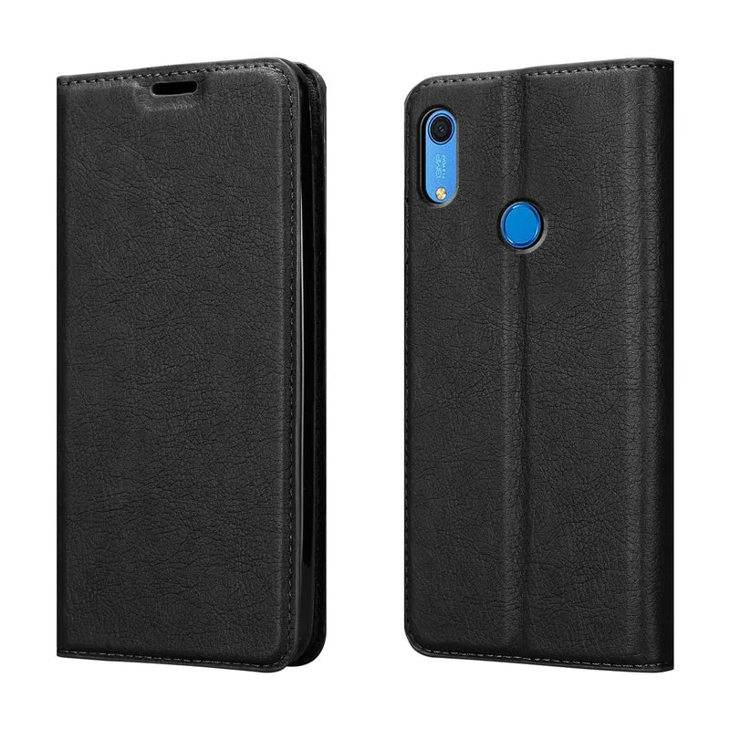 Cadorabo Hülle kompatibel mit Huawei Y6S Schutzhülle mit Magnetverschluss, Standfunktion und Kartenfach