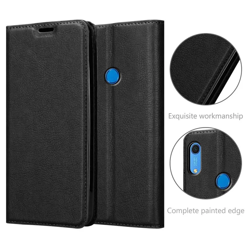 Cadorabo Hülle kompatibel mit Huawei Y6S Schutzhülle mit Magnetverschluss, Standfunktion und Kartenfach