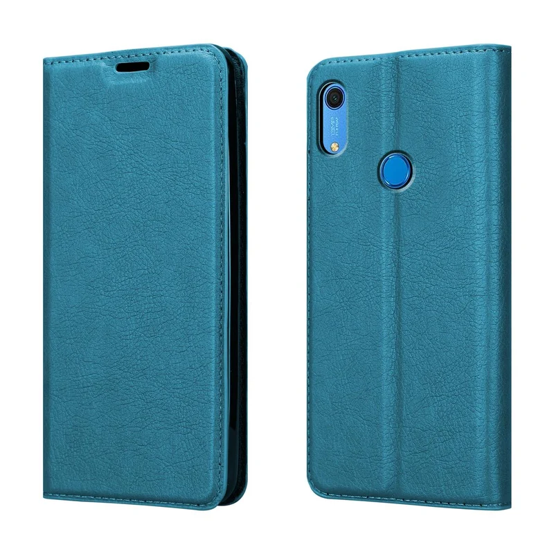 Cadorabo Hülle kompatibel mit Huawei Y6S Schutzhülle mit Magnetverschluss, Standfunktion und Kartenfach