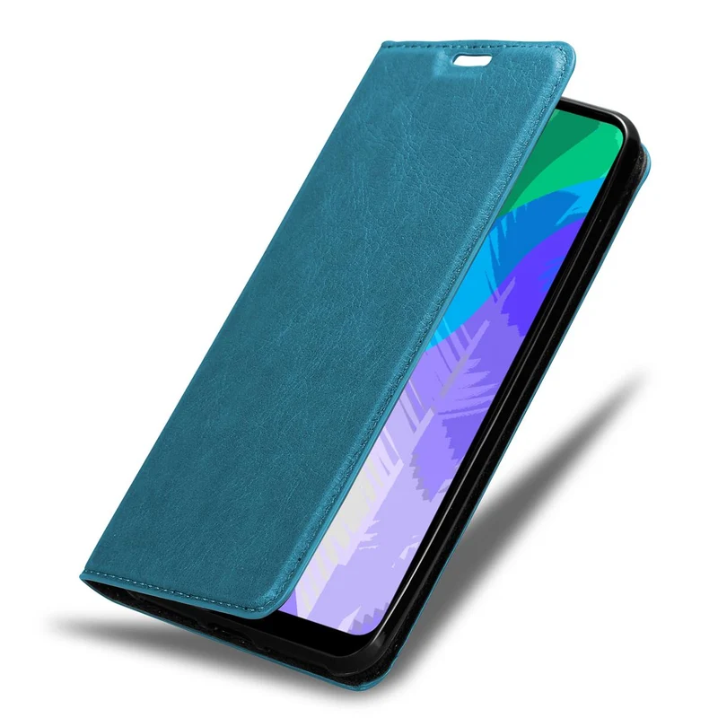 Cadorabo Hülle kompatibel mit Huawei Y6P Schutzhülle mit Magnetverschluss, Standfunktion und Kartenfach