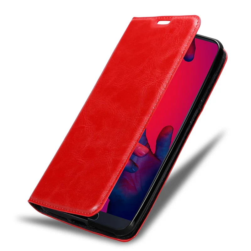 Cadorabo Hülle kompatibel mit Huawei P20 PRO / P20 PLUS Schutzhülle mit Magnetverschluss, Standfunktion und Kartenfach