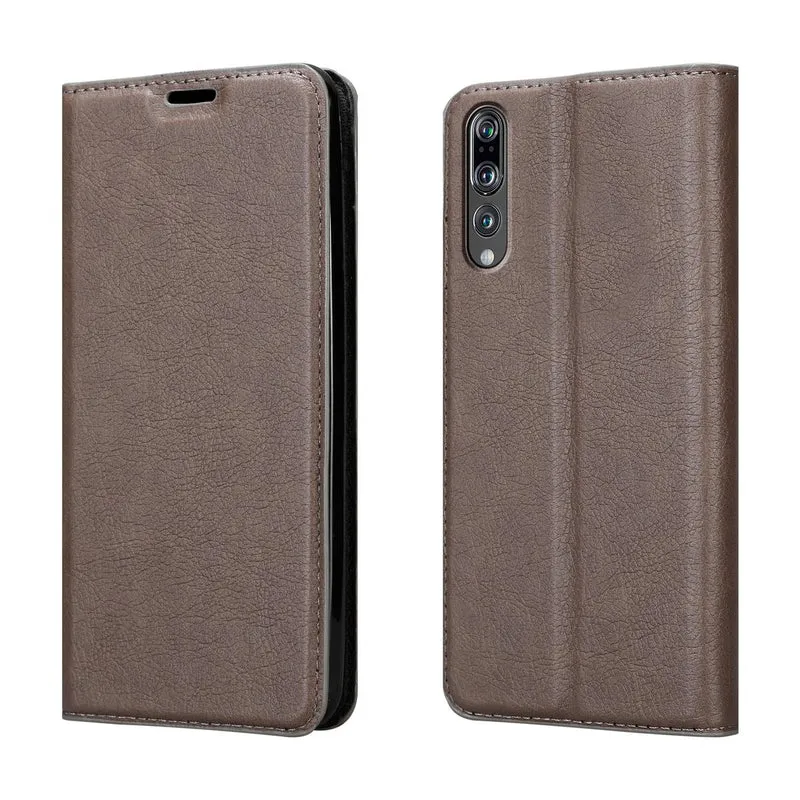 Cadorabo Hülle kompatibel mit Huawei P20 PRO / P20 PLUS Schutzhülle mit Magnetverschluss, Standfunktion und Kartenfach