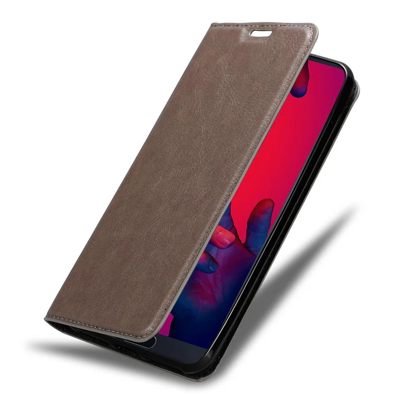 Cadorabo Hülle kompatibel mit Huawei P20 PRO / P20 PLUS Schutzhülle mit Magnetverschluss, Standfunktion und Kartenfach