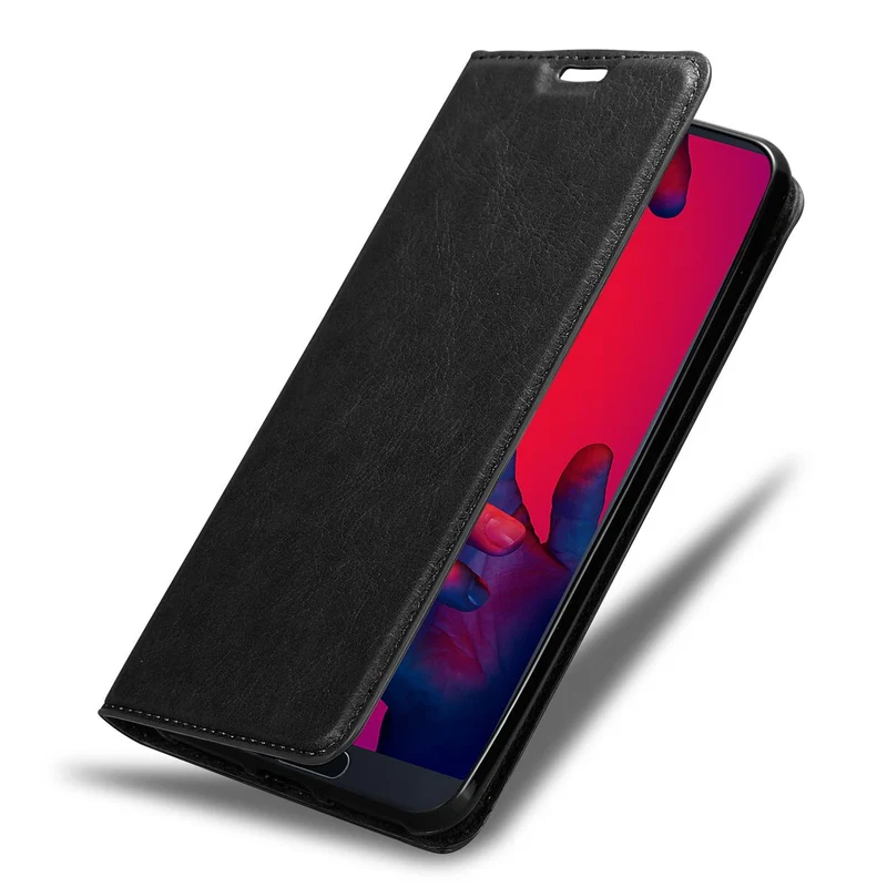 Cadorabo Hülle kompatibel mit Huawei P20 PRO / P20 PLUS Schutzhülle mit Magnetverschluss, Standfunktion und Kartenfach