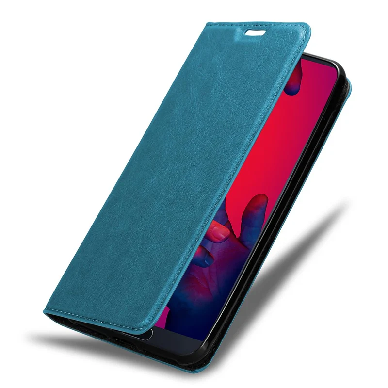 Cadorabo Hülle kompatibel mit Huawei P20 PRO / P20 PLUS Schutzhülle mit Magnetverschluss, Standfunktion und Kartenfach