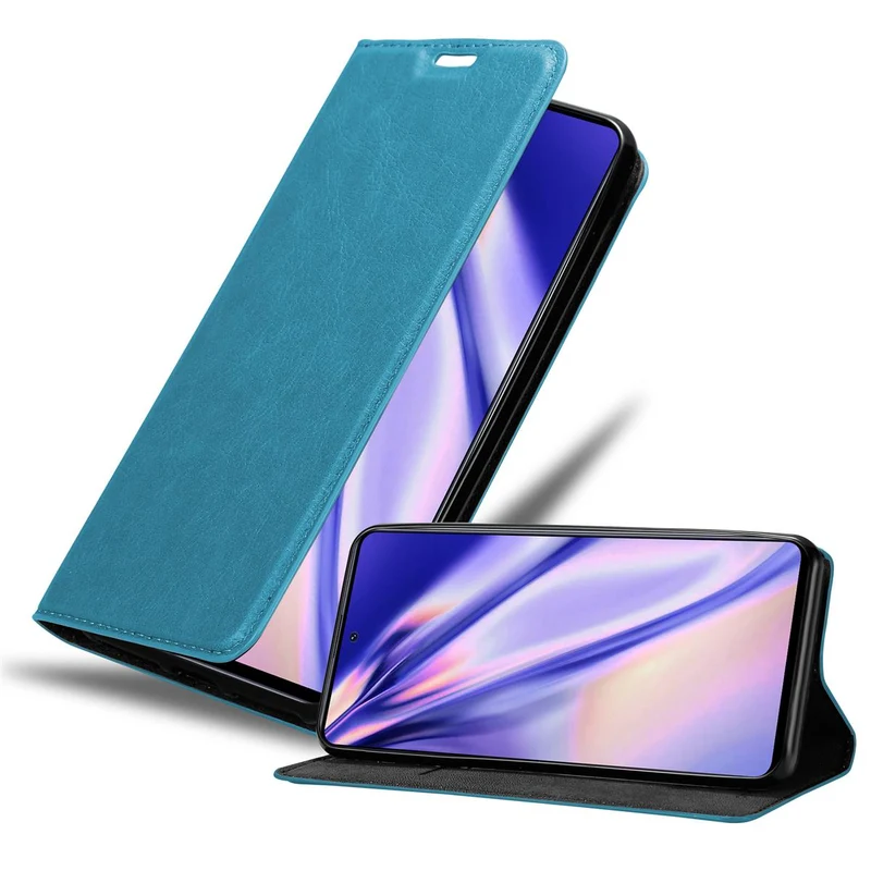 Cadorabo Hülle kompatibel mit Samsung Galaxy M31s Schutzhülle mit Magnetverschluss, Standfunktion und Kartenfach