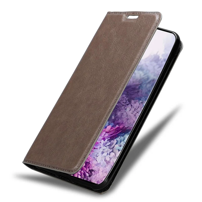 Cadorabo Hülle kompatibel mit Samsung Galaxy S20 PLUS Schutzhülle mit Magnetverschluss, Standfunktion und Kartenfach