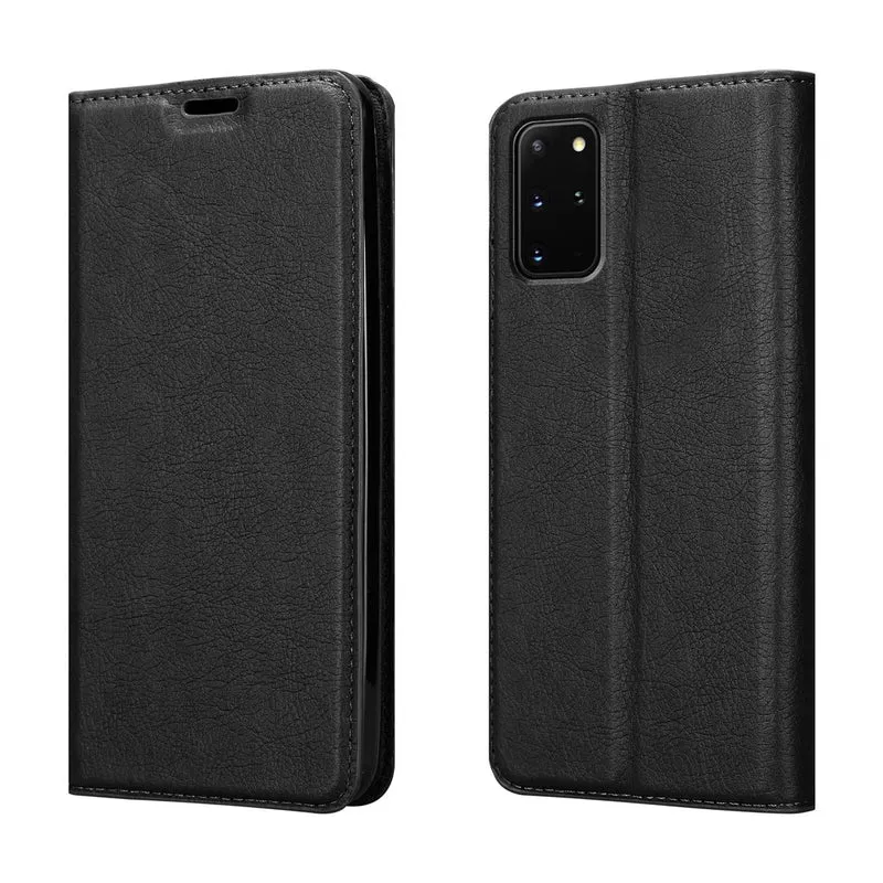 Cadorabo Hülle kompatibel mit Samsung Galaxy S20 PLUS Schutzhülle mit Magnetverschluss, Standfunktion und Kartenfach