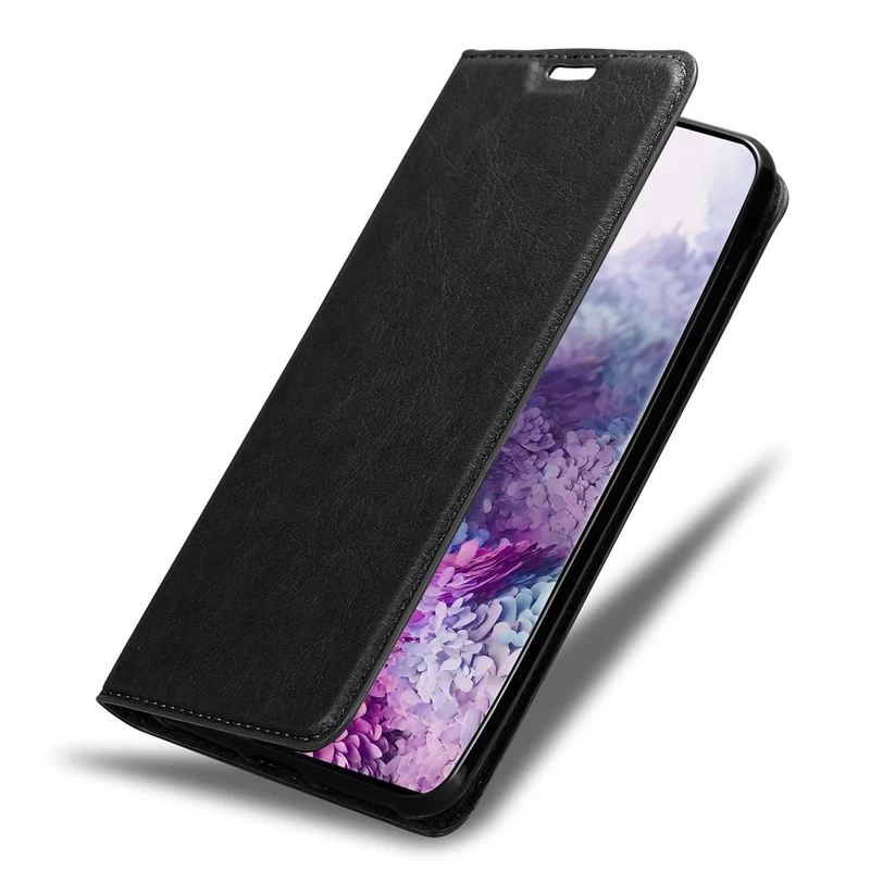 Cadorabo Hülle kompatibel mit Samsung Galaxy S20 PLUS Schutzhülle mit Magnetverschluss, Standfunktion und Kartenfach