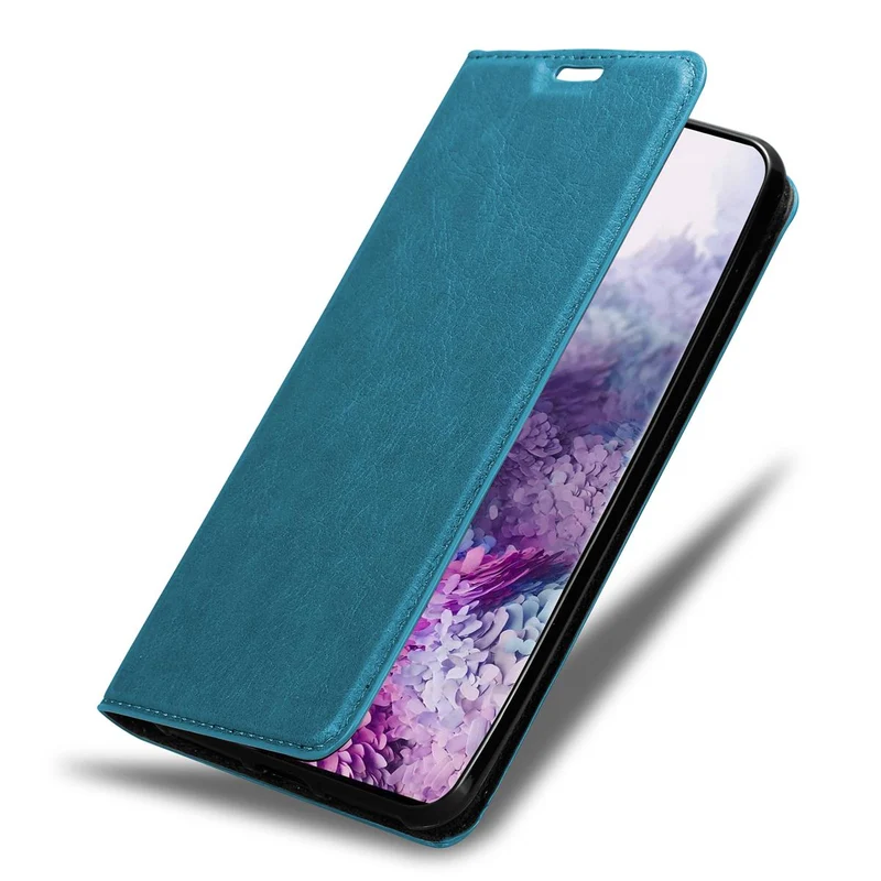 Cadorabo Hülle kompatibel mit Samsung Galaxy S20 PLUS Schutzhülle mit Magnetverschluss, Standfunktion und Kartenfach
