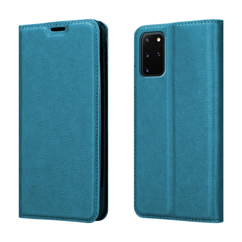 Cadorabo Hülle kompatibel mit Samsung Galaxy S20 PLUS Schutzhülle mit Magnetverschluss, Standfunktion und Kartenfach