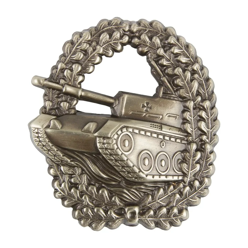 BW Barettabzeichen Panzertruppe ohne Flagge