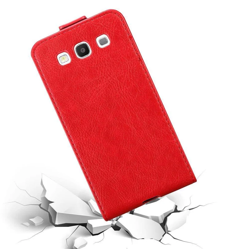 Cadorabo Hülle kompatibel mit Samsung Galaxy S3 / S3 NEO Schutzhülle im Flip Design mit Magnetverschluss