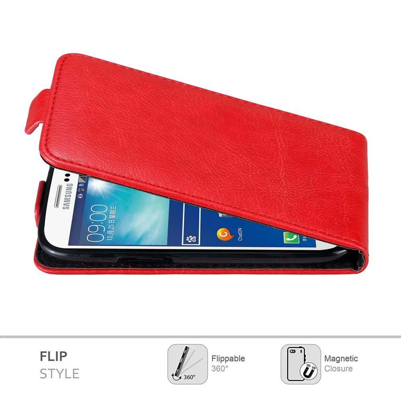 Cadorabo Hülle kompatibel mit Samsung Galaxy S3 / S3 NEO Schutzhülle im Flip Design mit Magnetverschluss
