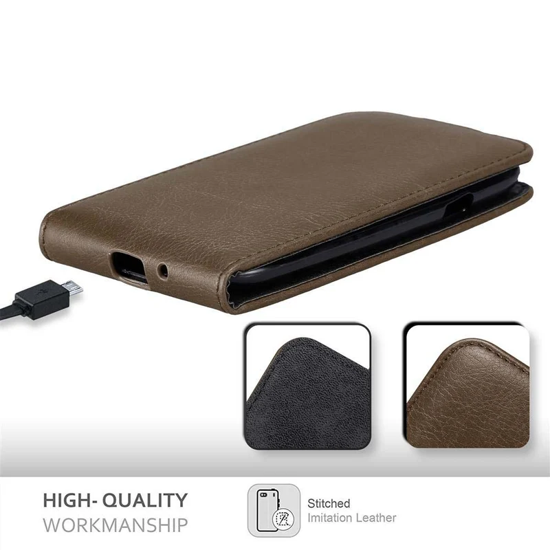 Cadorabo Hülle kompatibel mit Samsung Galaxy S3 / S3 NEO Schutzhülle im Flip Design mit Magnetverschluss