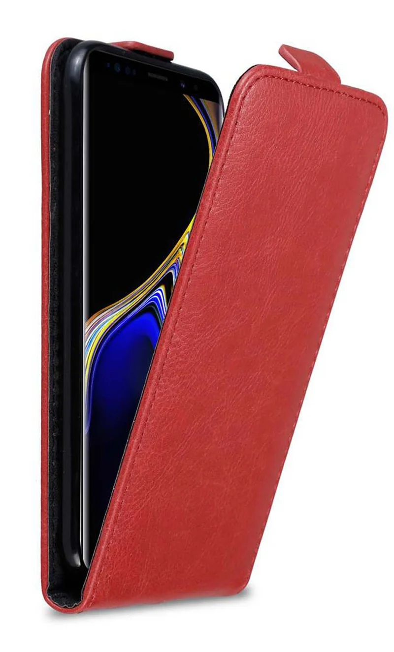 Cadorabo Hülle kompatibel mit Samsung Galaxy NOTE 9 Schutzhülle im Flip Design mit Magnetverschluss
