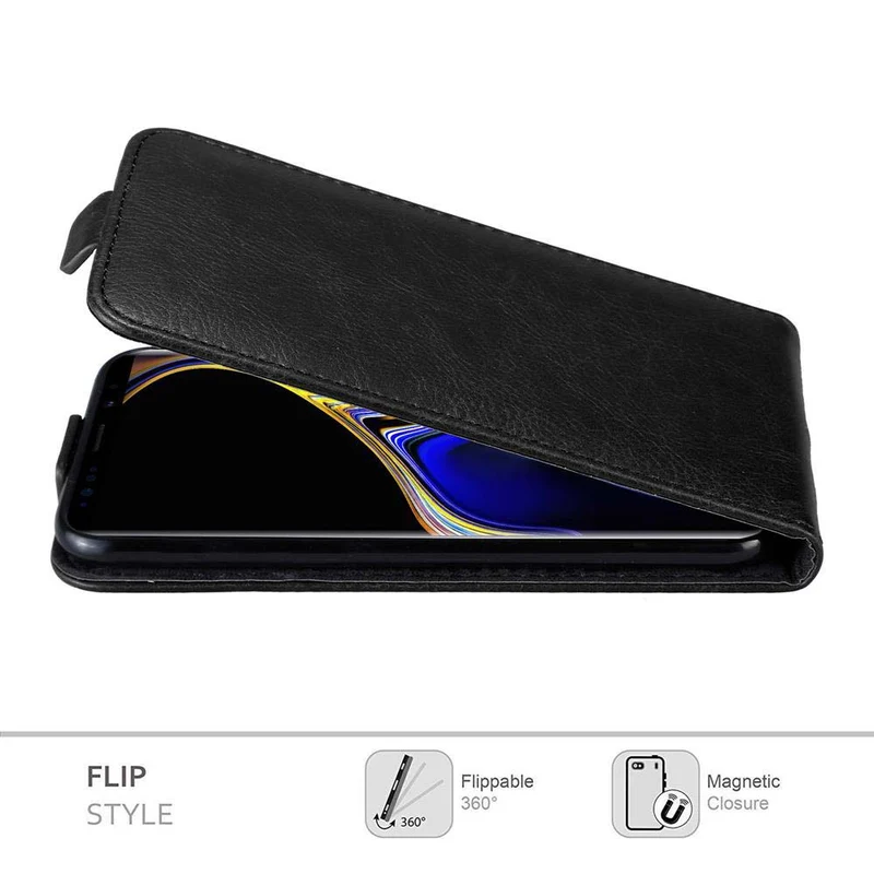Cadorabo Hülle kompatibel mit Samsung Galaxy NOTE 9 Schutzhülle im Flip Design mit Magnetverschluss