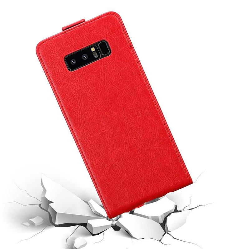Cadorabo Hülle kompatibel mit Samsung Galaxy NOTE 8 Schutzhülle im Flip Design mit Magnetverschluss