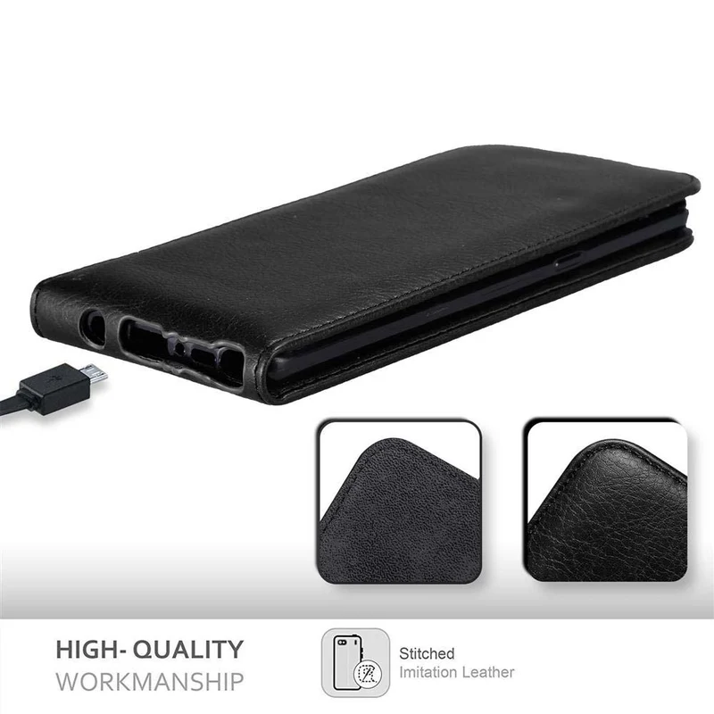 Cadorabo Hülle kompatibel mit Samsung Galaxy NOTE 8 Schutzhülle im Flip Design mit Magnetverschluss