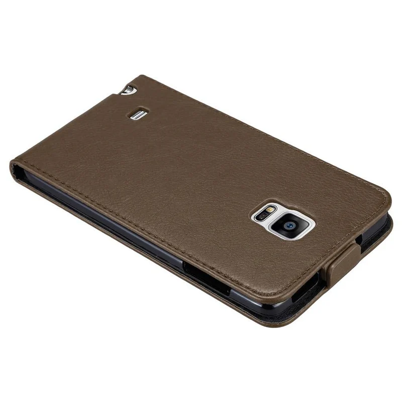 Cadorabo Hülle kompatibel mit Samsung Galaxy NOTE EDGE Schutzhülle im Flip Design mit Magnetverschluss