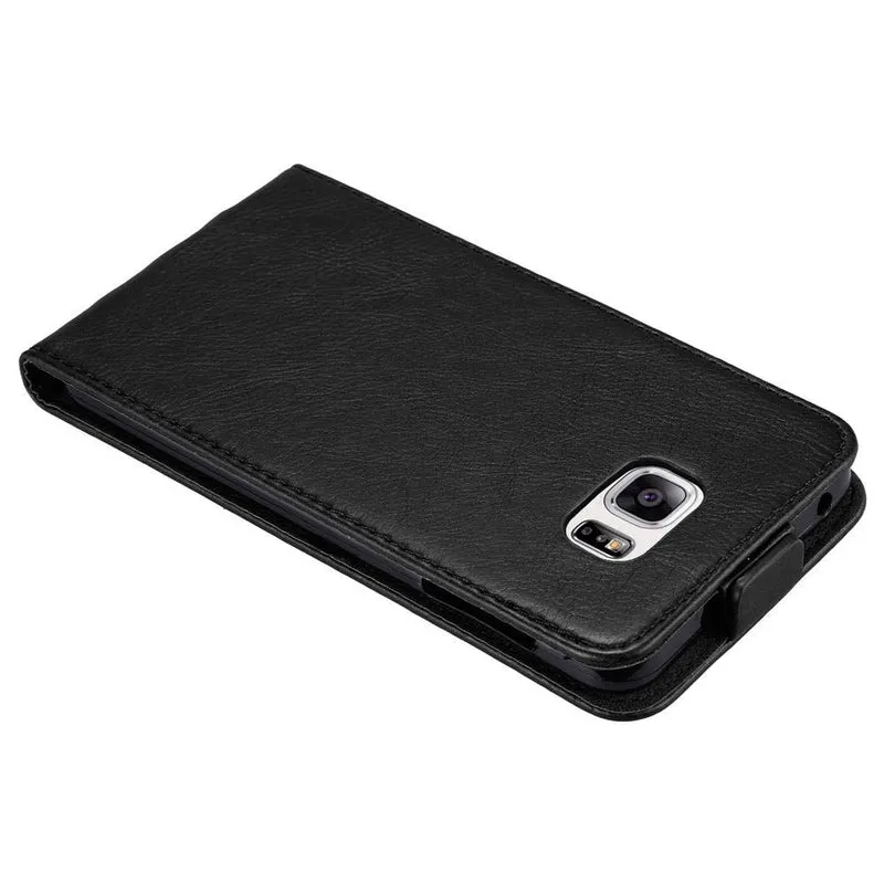 Cadorabo Hülle kompatibel mit Samsung Galaxy NOTE 5 Schutzhülle im Flip Design mit Magnetverschluss