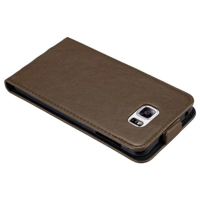 Cadorabo Hülle kompatibel mit Samsung Galaxy NOTE 5 Schutzhülle im Flip Design mit Magnetverschluss