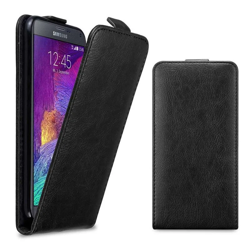 Cadorabo Hülle kompatibel mit Samsung Galaxy NOTE 4 Schutzhülle im Flip Design mit Magnetverschluss