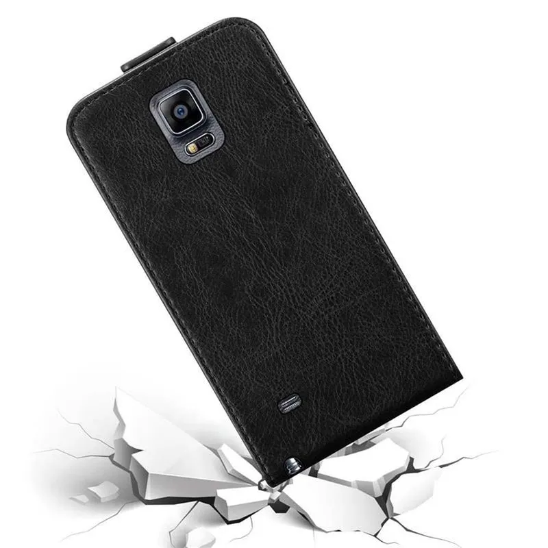 Cadorabo Hülle kompatibel mit Samsung Galaxy NOTE 4 Schutzhülle im Flip Design mit Magnetverschluss
